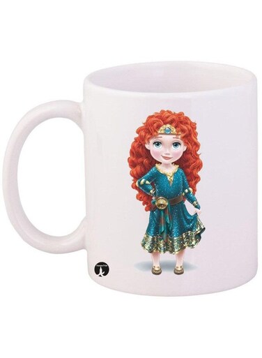 Disney Movie Print Coffee Mug White