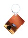 Anime Digimon Printed Keychain Purple/White/Silver