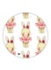Rabbits Printed Fridge Magnet Multicolour
