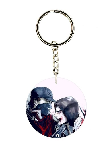 Watch Dogs Printed Keychain