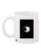 Cartoon Printed Coffee Mug White/Black 11ounce