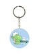 Dinosaur Printed Keychain