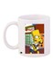 Simpsons Printed Coffee Mug White/Yellow/Brown 11ounce