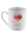 Ceramic Mug With Aryam Name White/Red