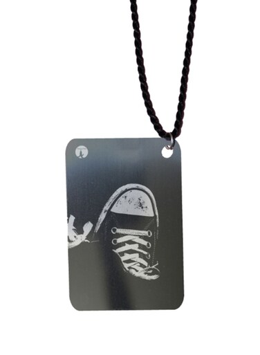 Shoes Printed Car Mirror Pendant