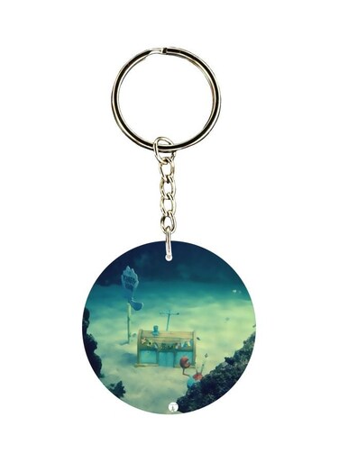 Krusty Krab Themed Keychain