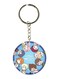 Anime Digimon Double Side Printed Keychain