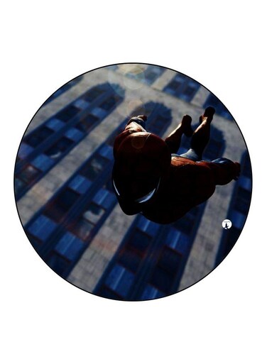 Spiderman Printed Fridge Magnet Blue/Red/White 5.5cm
