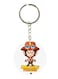 Double Sided One Piece Wanted Printed Keychain