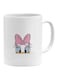 Daisy Duck Printed Coffee Mug White/Yellow/Pink