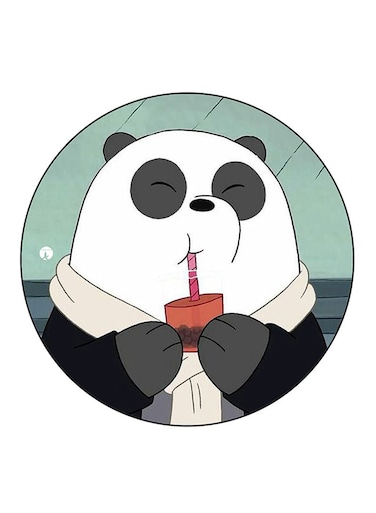 We Bare Bears Printed Fridge Magnet Multicolour