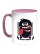 Best Mode Printed Coffee Mug Pink/White/Black