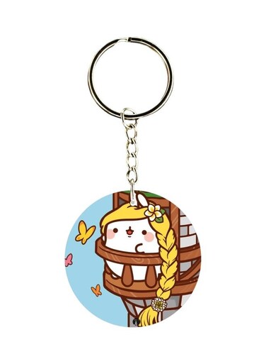 Cartoon Printed Keychain