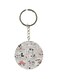 Conversation Of Cartoon Printed Keychain