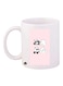 We Bare Bears Printed Mug White/Black/Pink Standard Size