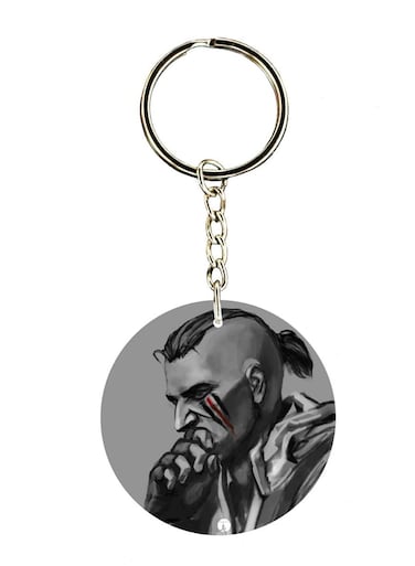 Assassins Creed Double Side Printed Keychain