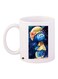 Smurfs Printed Coffee Mug White/Blue/Yellow 11ounce