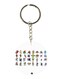 Anime Digimon Double Side Printed Keychain
