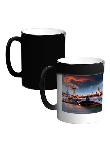 Heat Sensitive Magic Ceramic Mug Multicolour 12ounce
