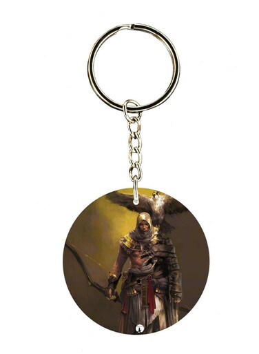 Assassins Creed Double Side Printed Keychain