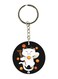Anime Dragon Ball Printed Keychain Black/White