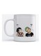 Mug Luffy And Zoro For Coffee And Tea White 350ml