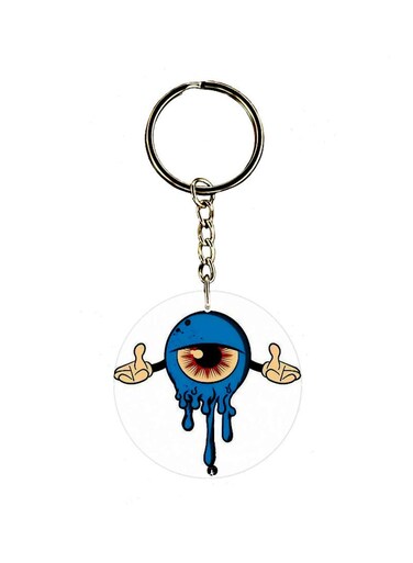 Cartoon Printed Keychain
