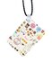 Random Stuff Printed Car Mirror Pendant