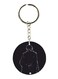 TV Show Sherlock Printed Keychain