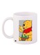 Winnie The Pooh Printed Coffee Mug White/Yellow/Red 11ounce