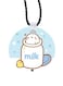 Rabbit Printed Car Mirror Pendant