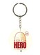 Double Sided Anime One Punch Man Hero Printed Keychain
