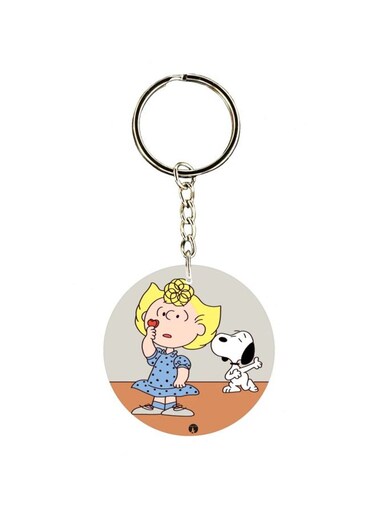 Cartoon Themed Single Sided Key Chain