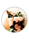 Flowers Printed Fridge Magnet Multicolour