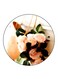 Flowers Printed Fridge Magnet Multicolour