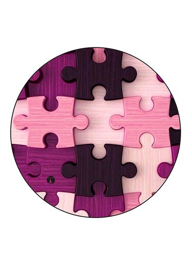 A Puzzle Printed Fridge Magnet Multicolour