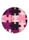 A Puzzle Printed Fridge Magnet Multicolour