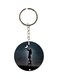 Human Figure Printed Keychain