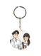 Couple Printed Keychain