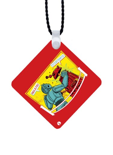 Star Wars Printed Car Mirror Pendant