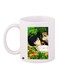 Cartoon Boy Printed Coffee Mug White/Green/Yellow