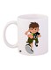 Ben 10 Printed Coffee Mug White/Green/Brown