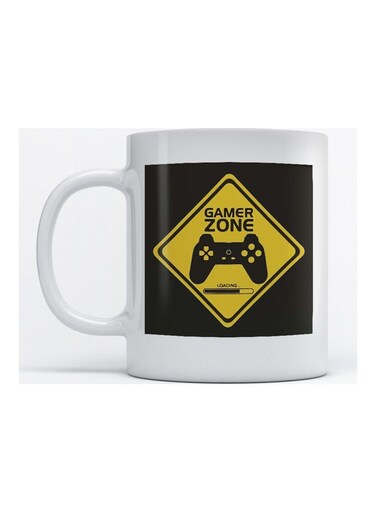 Mug Gamer Zone for Coffee and Tea White