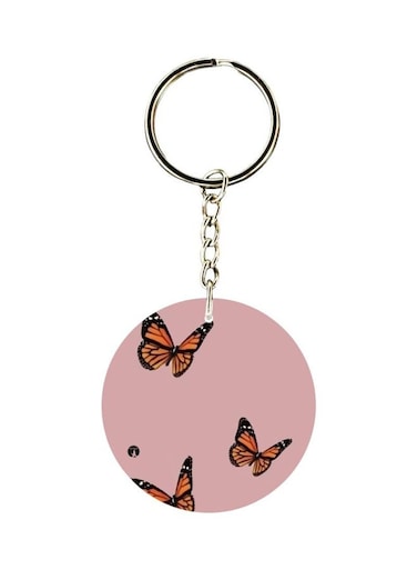 Butterfly Printed Keychain