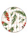 Plants Printed Fridge Magnet Round Multicolour