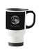 Full Moon Printed Travel Mug White/Black 13centimeter