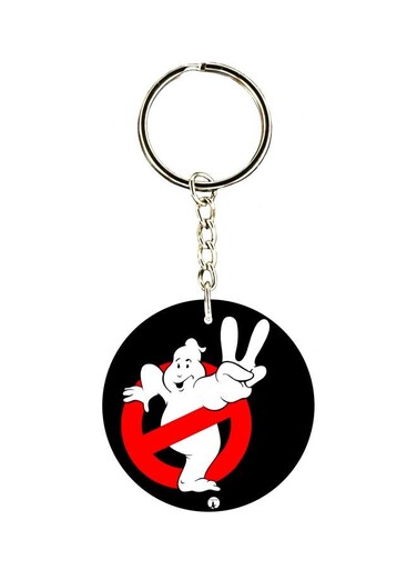Ghost Printed Keychain