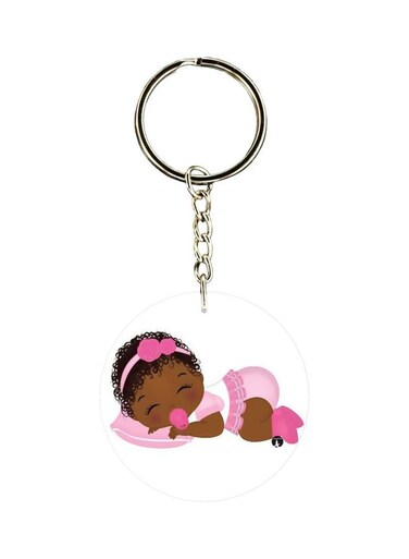 Baby Doll Printed Keychain