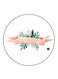 Plants Printed Fridge Magnet Multicolour