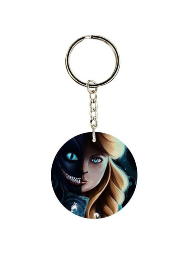 Double Sided Anime Printed Keychain